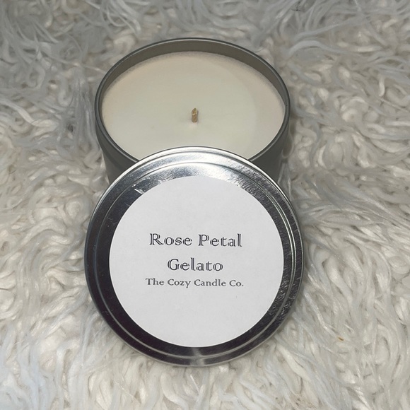 Accents Rose Petal Gelato 8 Oz Homemade Candles Poshmark
